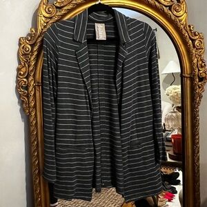 Dolan Black Striped Blazer